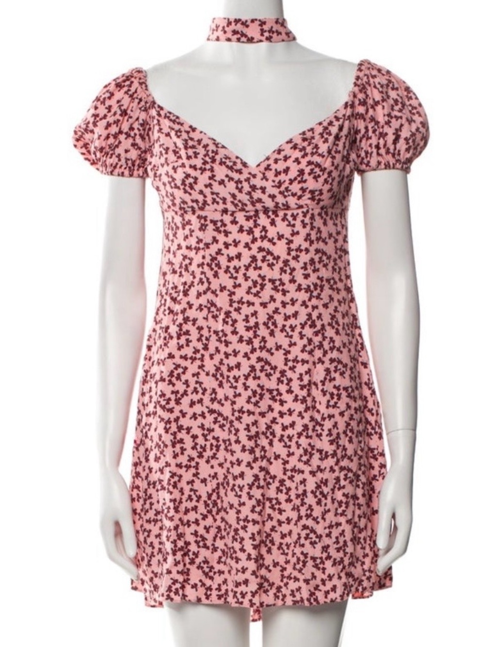 Alexis pink mini dress size S